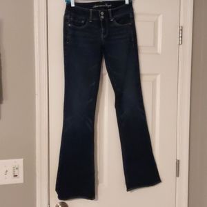 American eagle artist bootcut jeans. Superstretch.